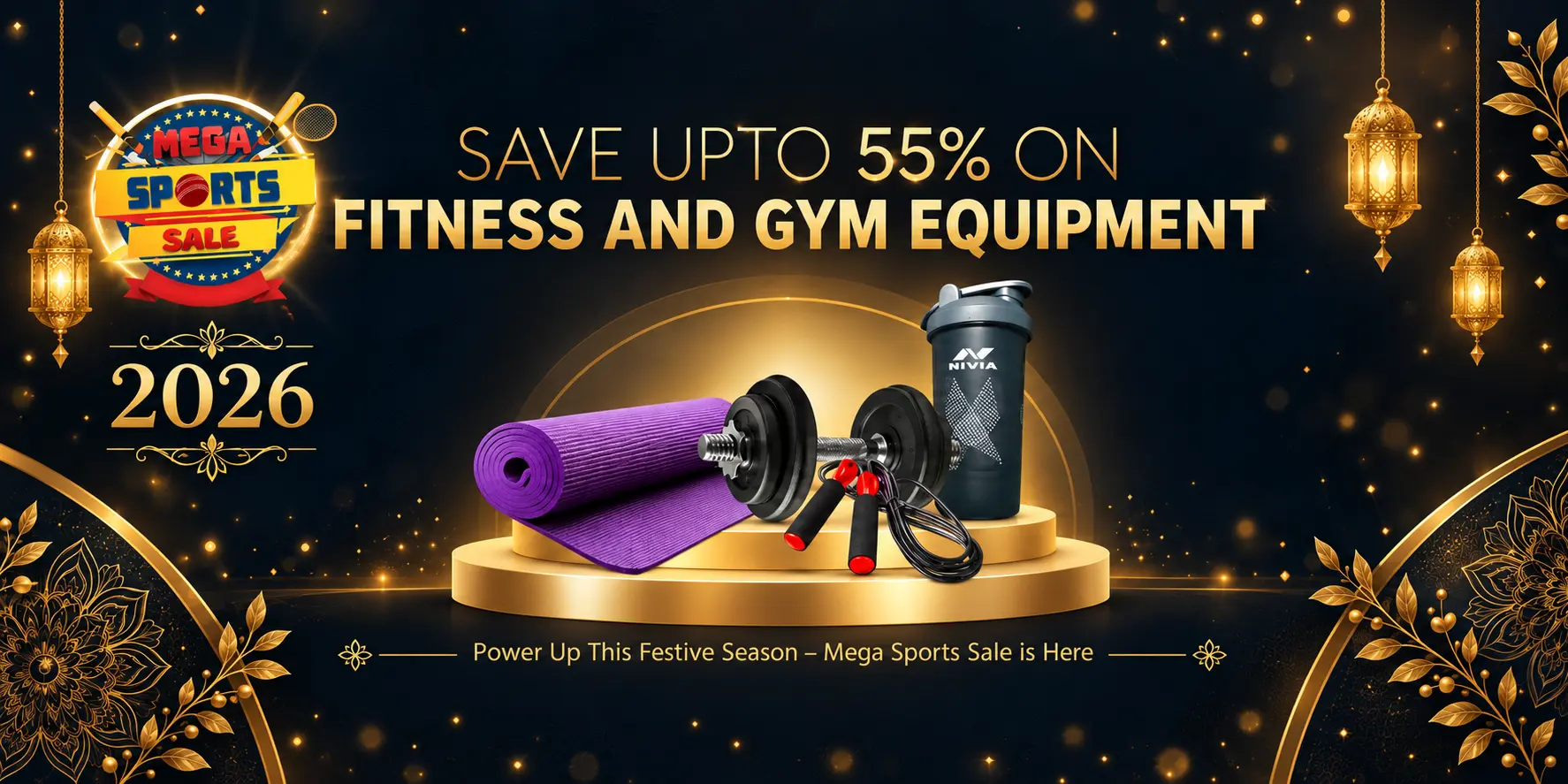Fitness Equipment Mega Sports Sale 2026